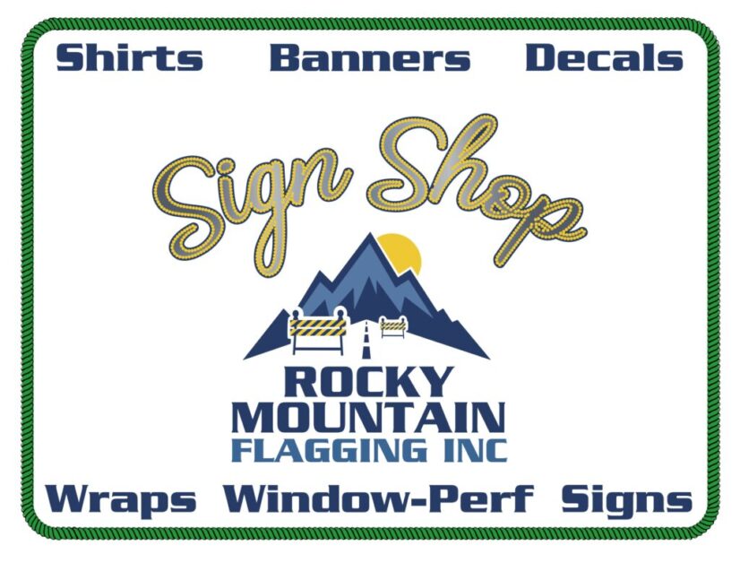 RMF Sign Shop Logo